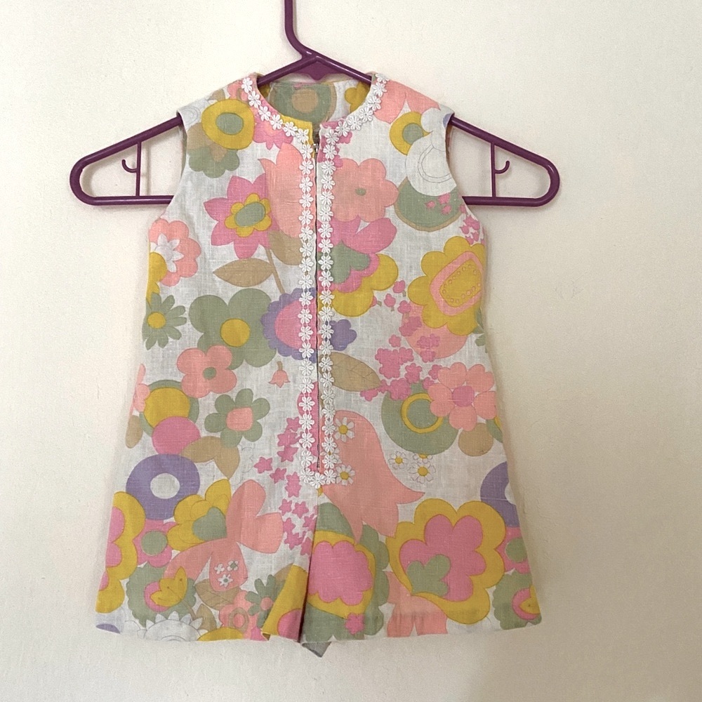 Girl 2T vintage romper